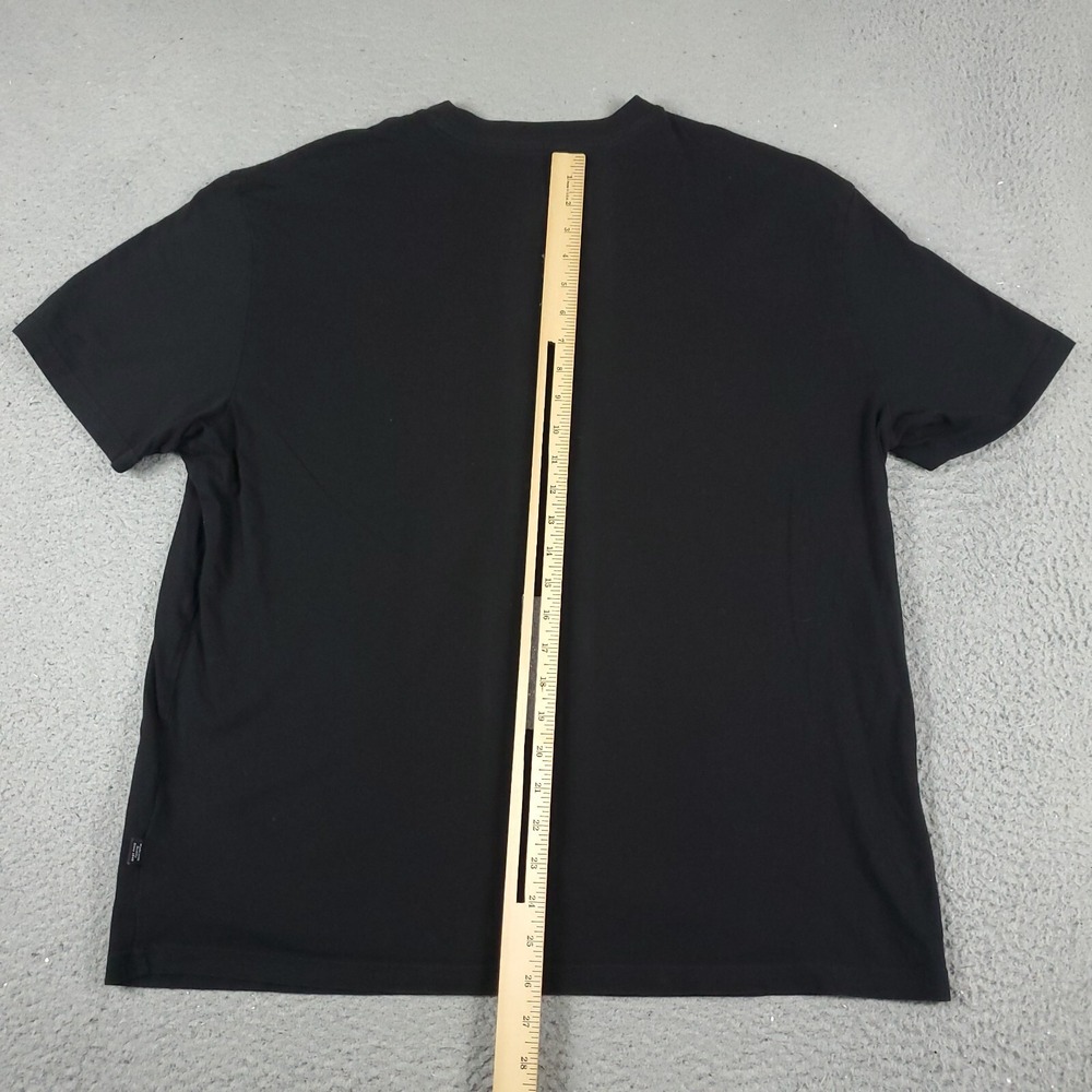 Puma T Shirt Mens Large Black Graphic Short Sleeve Cityscape Logo Tee - Picture 5 of 7